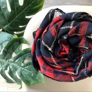 Madewell Plaid Blanket Scarf